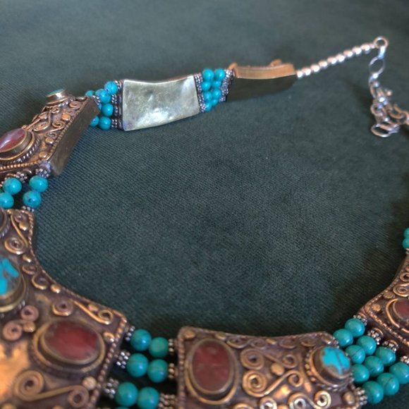 Hand-Crafted Tibetan Necklace - Picture 3 of 5